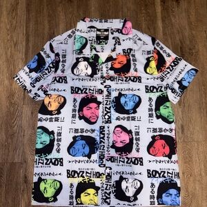 Boyz N The Hood multicoloured button up shirt